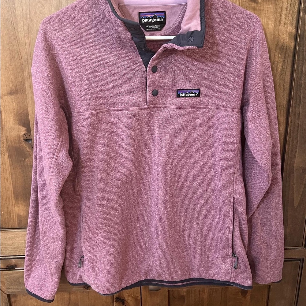 Patagonia Size M Better Sweater Light purple